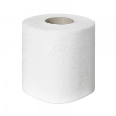 rouleaux de papier toilette blanc - par 6