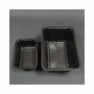 barquette plastique scellable noire 375 ml (cl375n) - par 100