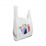 sac bretelles "origine france" pebd 50 microns blanc 26 x 6 x 45 cm - par 500