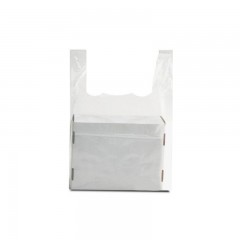 sac bretelles transparent bd 50 microns 26 x 6 x 45 cm - par 500