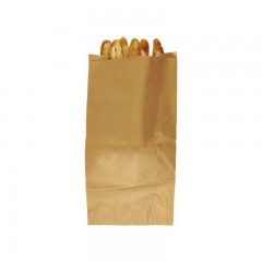 sac papier kraft brun pour regroupement de pains 40 x 19 x 80 cm - par 100