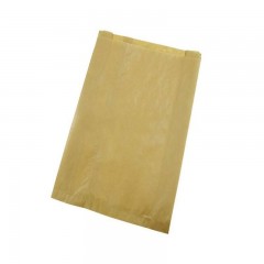 sac a pain kraft brun 24 x 7 x 50 cm (brioche ou plusieurs pains) - par 1000