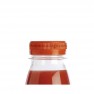 bouteille plastique jetable 500 ml avec bouchon orange - par 145