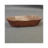 caissette plissee ovale brune 10,5 x 4 x 2,5 cm (n°88) - par 1000