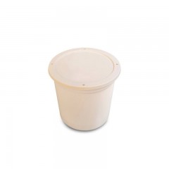 pot plastique avec couvercle 125 ml - par 250