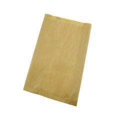 sac a pain kraft brun 25 x 6 x 36 cm (brioche ou plusieurs pains) - par 1000