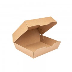 boite lunch box kraft brun 22,5 x 8,5 x 17 cm - par 50