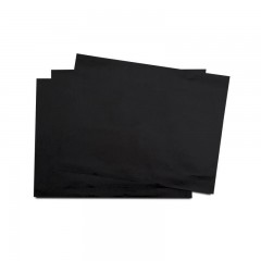 papier paraffine 1 face noir 50 g/m² 33 x 50 cm - par 10 kg