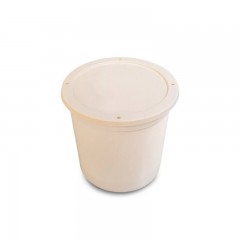 pot plastique avec couvercle 250 ml - par 250
