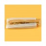 sac sandwich kraft blanc avec fenetre 10 x 4 x 35 cm - par 1000