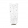 sachet ecorne fond carton "galaxy white" biodegradable 10 x 22 cm - par 100