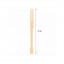 mini fourchette jetable en bambou 9 cm - par 200