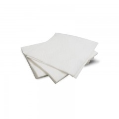 serviette jetable ouate blanche 1 feuille 30 x 30 cm - par 200