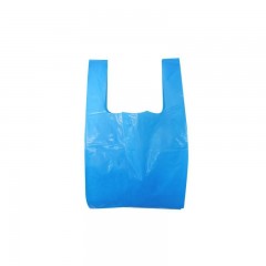 sac bretelles bd 50 microns bleu 30 x 7 x 54 cm - par 500