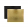 rectangle carton or/noir 15 x 20 cm 1100 g/m² - par 50