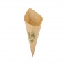 sachet cone en kraft feel green 29,5 x 21 cm - par 250