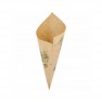 sachet cone en kraft feel green 29,5 x 21 cm - par 250