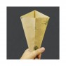 sachet cone en kraft feel green 34 x 24 cm - par 250