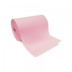 papier paraffine 1 face rose 50 g/m² en bobine de 33 cm - par 10 kg