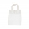 sac cabas traiteur plastique avec renfort de fond 22 x 21 x 28 cm - par 25