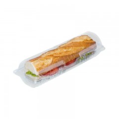 boite sandwich baguette cristal avec couvercle a charniere - par 240