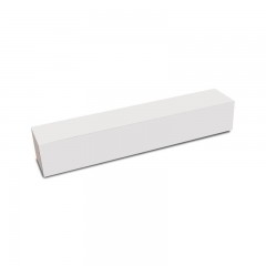 Boîte à buche blanche 60 x 11 x 11 cm - par 25