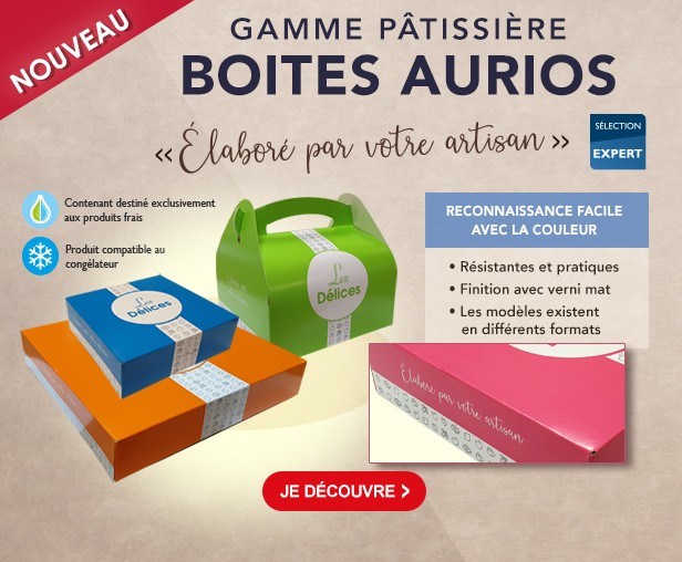 Gamme pâtisserie AURIOS